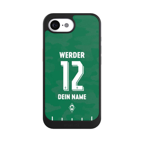 Apple iPhone 16e NIVOcore Werder Bremen Trikot Personalisierbar 25-26