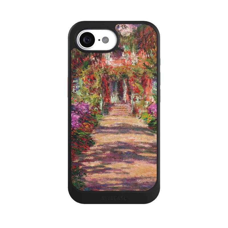 iPhone 16e NIVOcore Eine Allee in Monets Garten in Giverny by Claude Monet