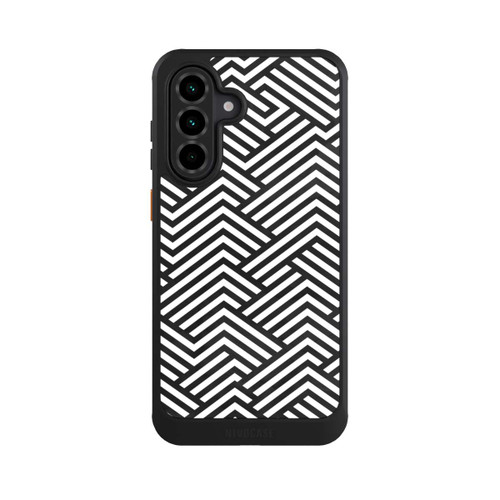 Samsung Galaxy A36 5G NIVOcore Schwarz und Weiß ZigZag