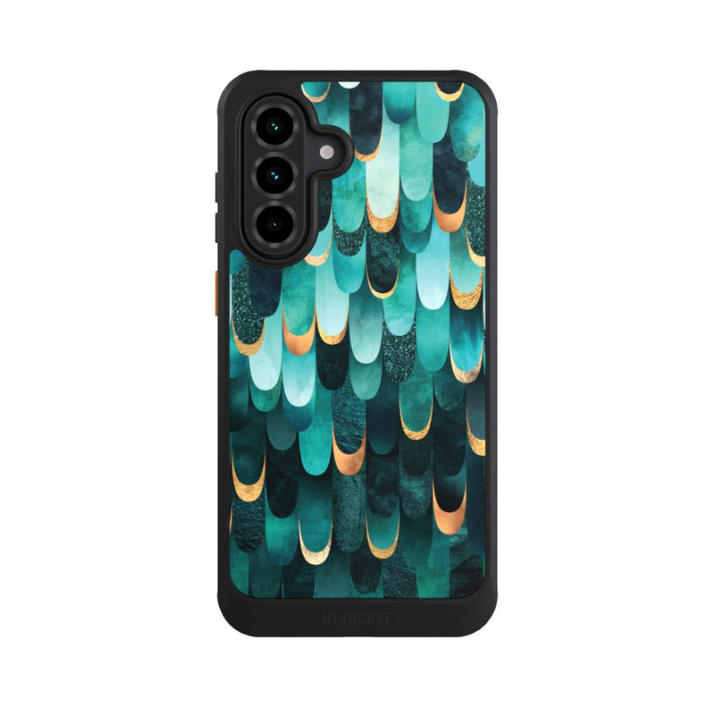 Galaxy A36 5G NIVOcore Gefiedert Türkis Golddruck