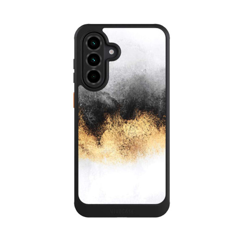 Samsung Galaxy A36 5G NIVOcore Grauer Himmelstaub Golddruck