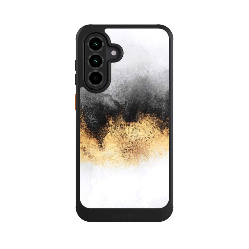 Galaxy A36 5G NIVOcore Grauer Himmelstaub Golddruck