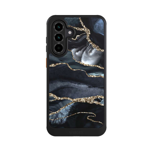 Samsung Galaxy A36 5G NIVOcore Dark Marble Gold Glitter Look