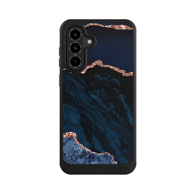 Galaxy A36 5G NIVOcore Nacht Blau Marmor Landschaft