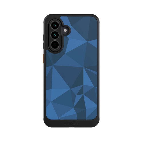 Samsung Galaxy A36 5G NIVOcore Polygon Pattern Blue