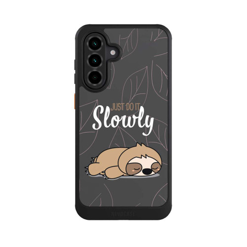 Samsung Galaxy A36 5G NIVOcore Just Do It Slowly Sloth Grey