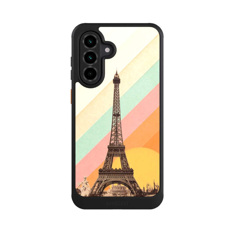 Galaxy A36 5G NIVOcore Eiffelturm Regenbogen