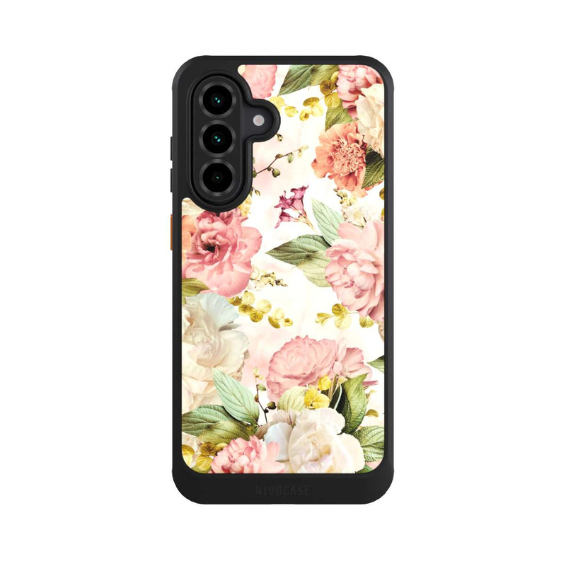 Galaxy A36 5G NIVOcore Flower Frame Peonies beige