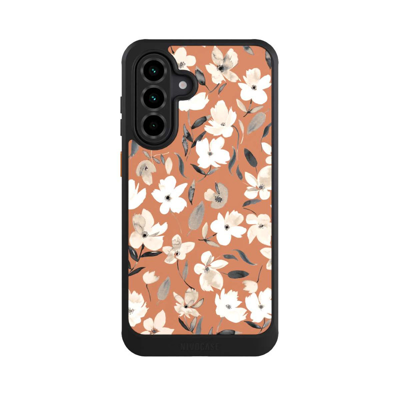 Galaxy A36 5G NIVOcore Fresh Fall Flowers Copper