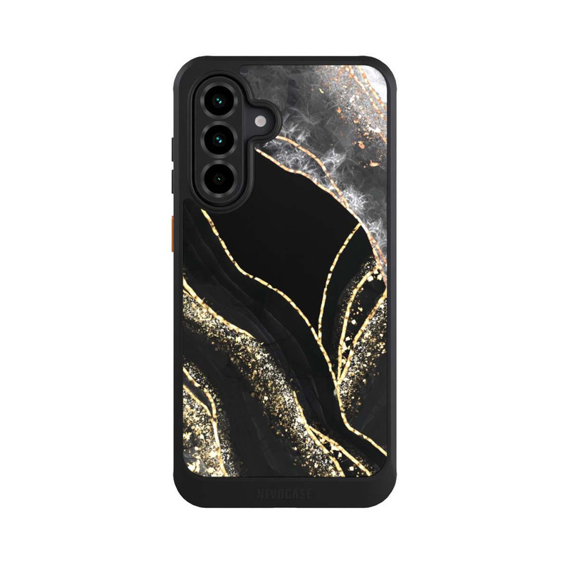 Galaxy A36 5G NIVOcore Dunkler Marmor Gold