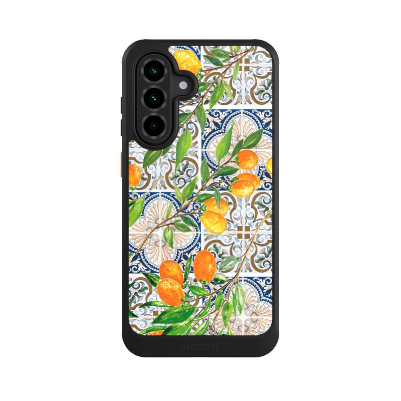 Galaxy A36 5G NIVOcore Greek oranges pattern