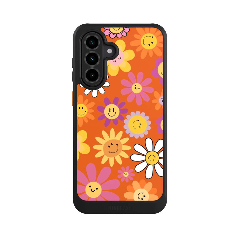 Galaxy A36 5G NIVOcore Smiles Orange Flowers