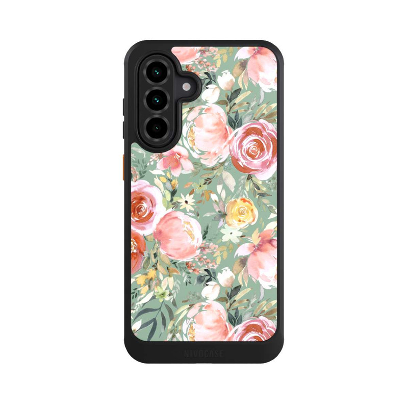 Galaxy A36 5G NIVOcore Pastellfarbener Pfingstrosenstrauß