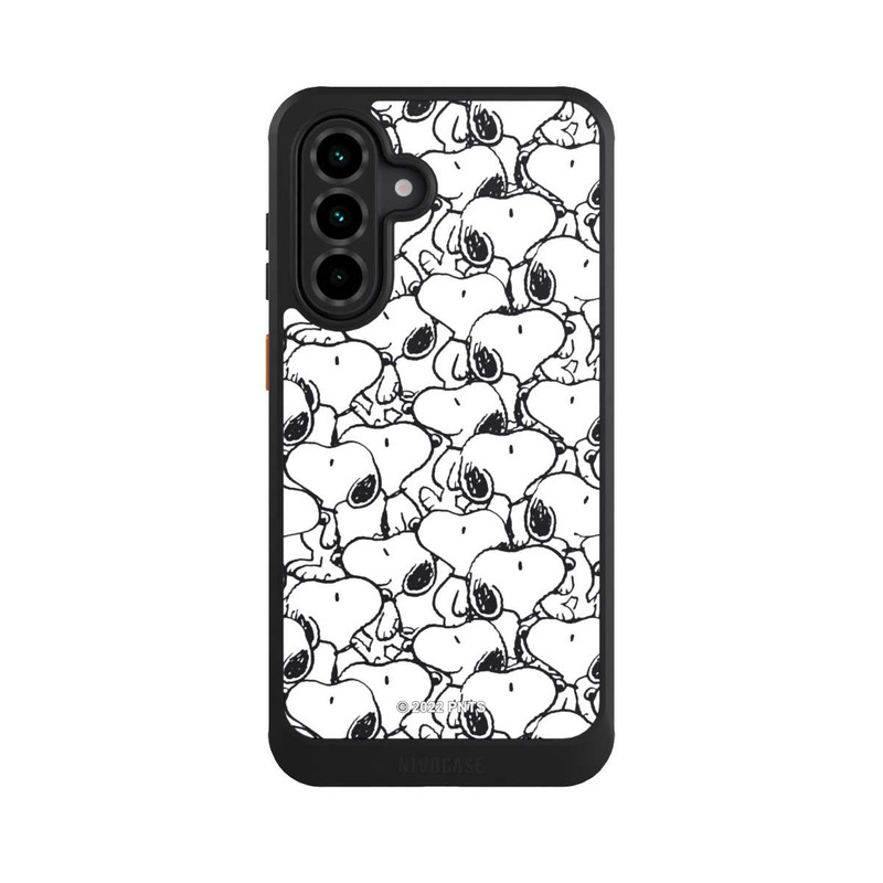 Galaxy A36 5G NIVOcore Snoopy Pattern Noir & Blanc