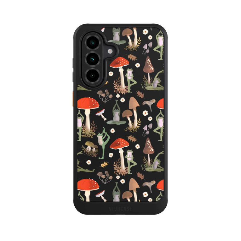Galaxy A36 5G NIVOcore Yoga-Frösche mit Pilzen