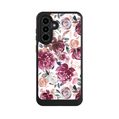 Samsung Galaxy A36 5G NIVOcore Herbstpfingstrosen und Rosen in Rosa