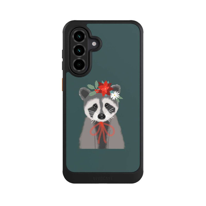 Galaxy A36 5G NIVOcore Holiday Raccoon