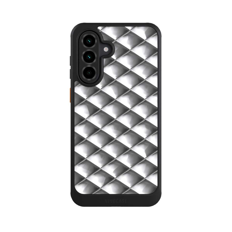 Galaxy A36 5G NIVOcore Carrés argentés Glamour
