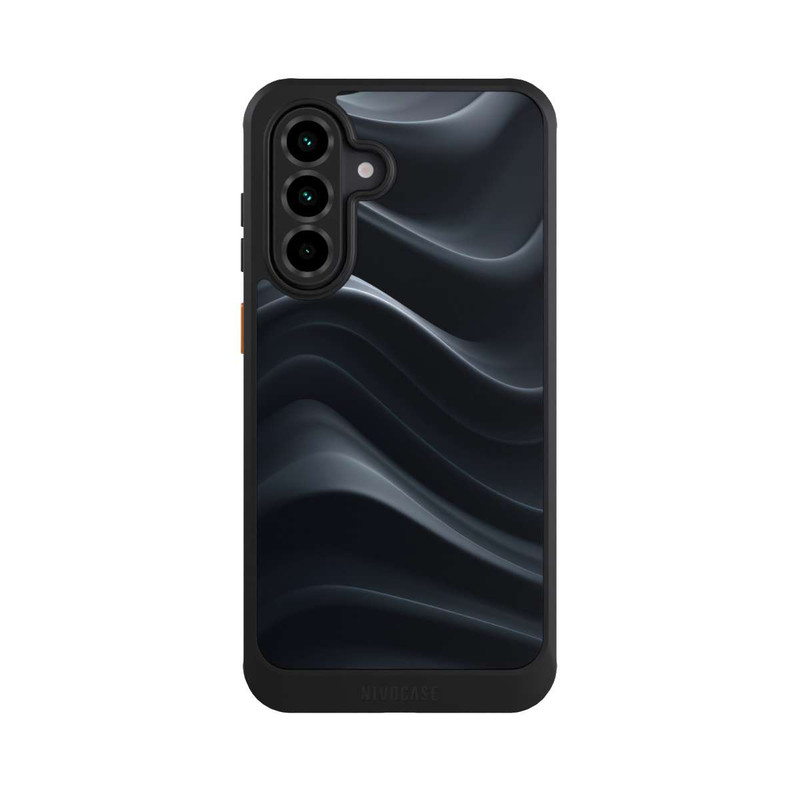 Galaxy A36 5G NIVOcore Black Waves Texture