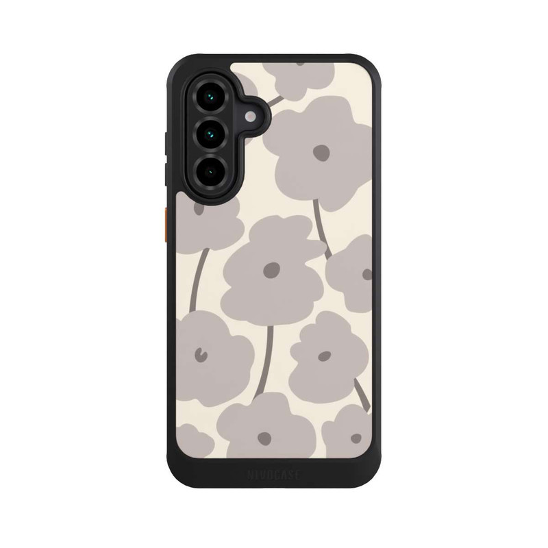 Galaxy A36 5G NIVOcore Minimalistische Blumen Beige