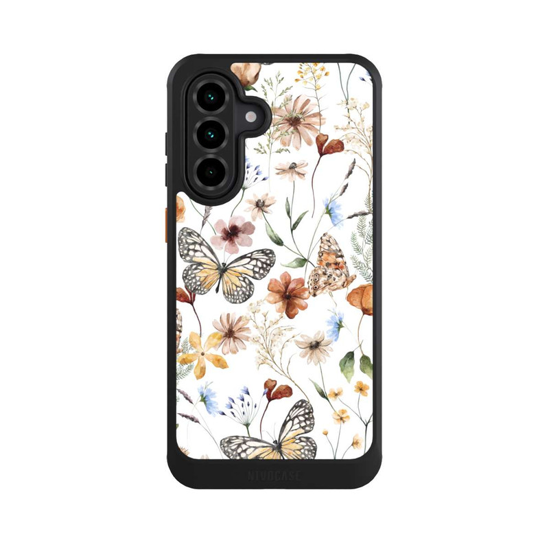 Galaxy A36 5G NIVOcore Wildflowers and Butterflies Pattern