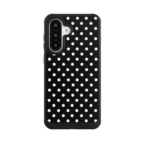 Samsung Galaxy A56 5G NIVOcore Polka Dots Schwarz und Weiß