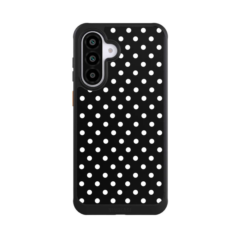 Galaxy A56 5G NIVOcore Confettis blancs sur fond noir