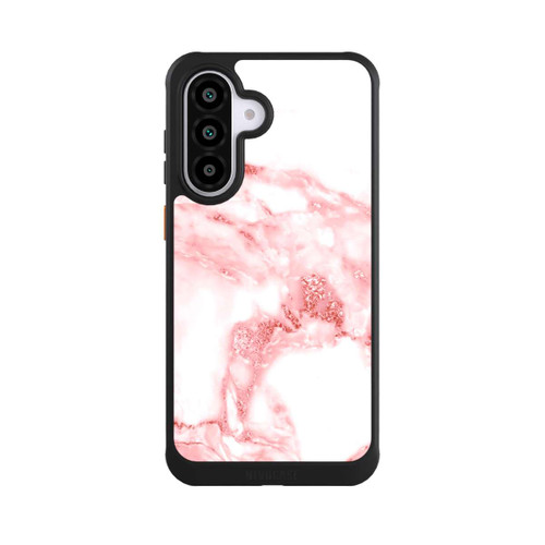 Samsung Galaxy A56 5G NIVOcore Marmor rosa und weiß