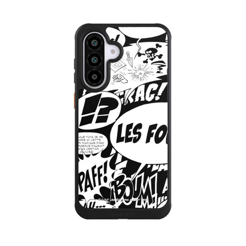 Samsung Galaxy A56 5G NIVOcore Speech Bubbles Asterix Black