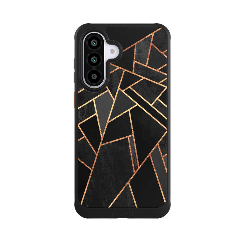 Galaxy A56 5G NIVOcore Schwarze Nacht Gold Druck