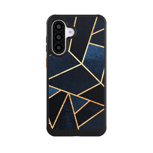 Samsung Galaxy A56 5G NIVOcore Navy Stein Golddruck