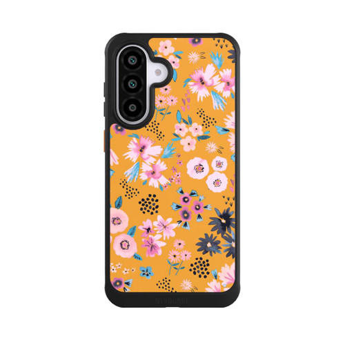 Samsung Galaxy A56 5G NIVOcore Petites Fleurs Jaune Moutarde