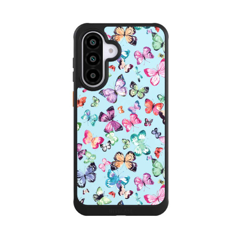 Samsung Galaxy A56 5G NIVOcore Butterflies Pink Orange Blue