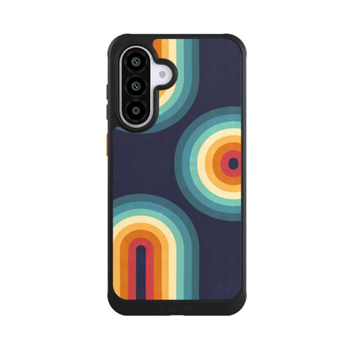 Samsung Galaxy A56 5G NIVOcore Double Rainbow on Blue