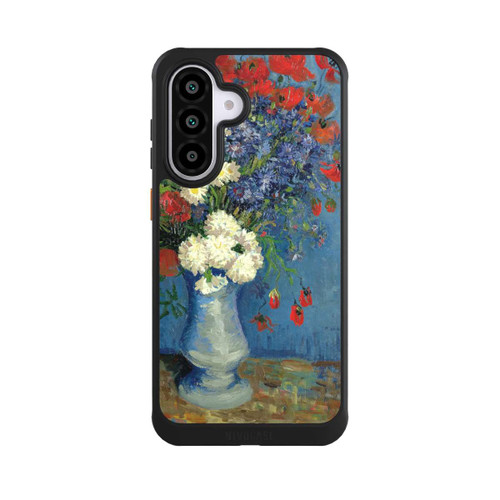 Samsung Galaxy A56 5G NIVOcore Stillleben Vase mit Kornblumen und Mohnblumen von Vincent Van Gogh