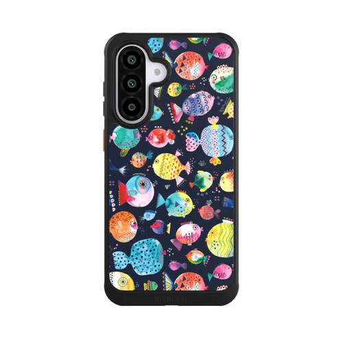 Samsung Galaxy A56 5G NIVOcore Strandkugelfische Kinder Marineblau