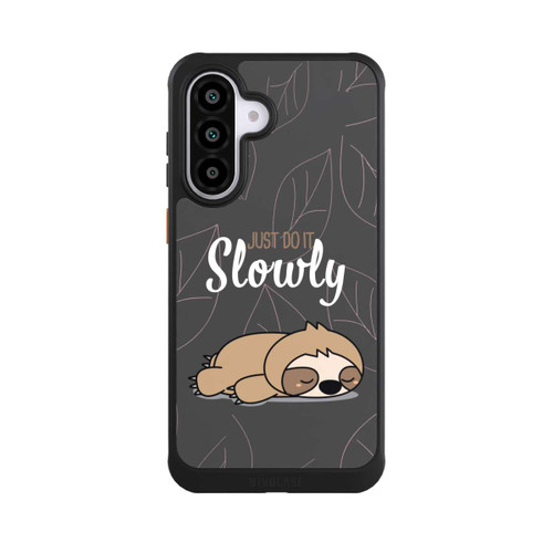 Samsung Galaxy A56 5G NIVOcore Just Do It Slowly Sloth Grey