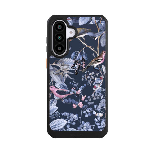 Samsung Galaxy A56 5G NIVOcore Vögel und Beeren blau