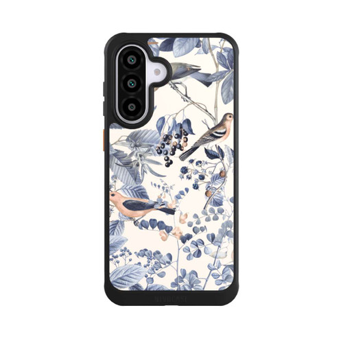 Samsung Galaxy A56 5G NIVOcore Vögel und Beeren in Beige