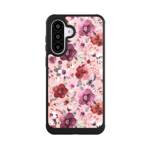 Samsung Galaxy A56 5G NIVOcore Üppiger romantischer Blumenstrauß rosa