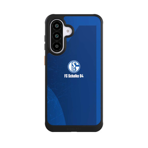 Samsung Galaxy A56 5G NIVOcore Schalke 04 Blauer Hintergrund Mit Logo