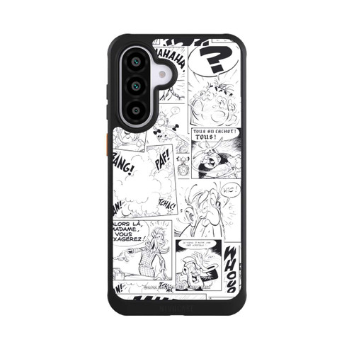 Samsung Galaxy A56 5G NIVOcore Asterix Comic Black and White