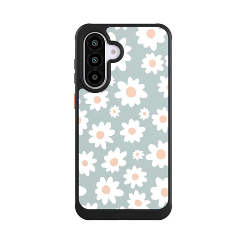 Samsung Galaxy A56 5G NIVOcore Daisy Flower Seamless Pattern Green