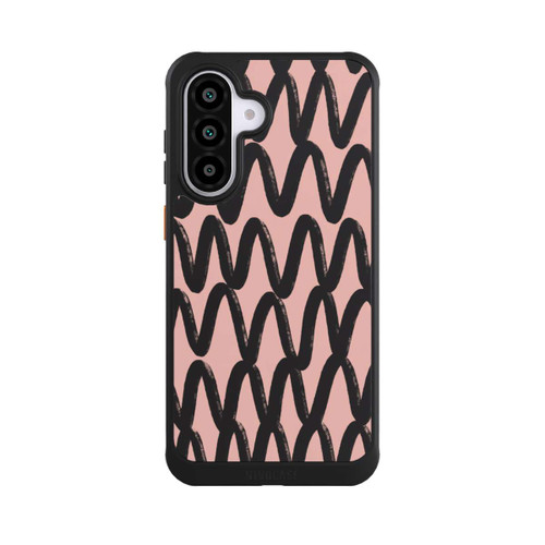 Samsung Galaxy A56 5G NIVOcore Schwarzes Zickzack