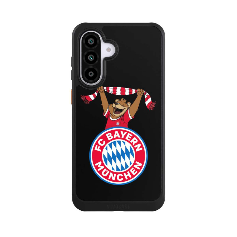 Galaxy A56 5G NIVOcore Bernie Jubel mit Schal Schwarz