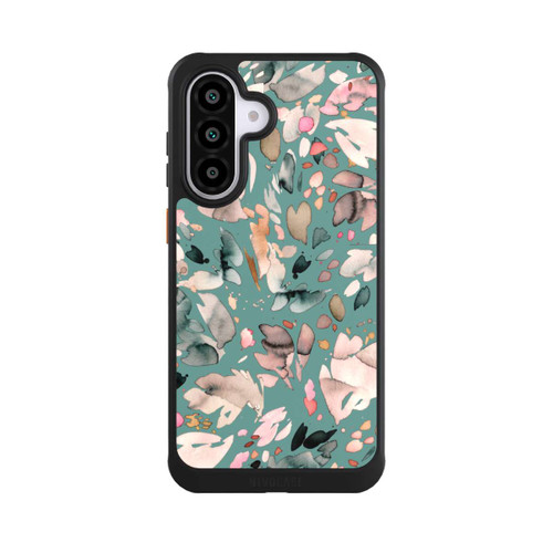 Samsung Galaxy A56 5G NIVOcore Abstrakte Blumenblätter grün