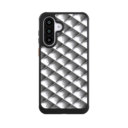 Samsung Galaxy A56 5G NIVOcore Glamour Silver Squares