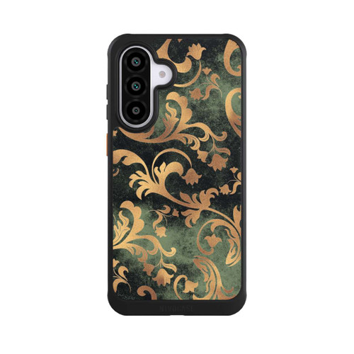 Samsung Galaxy A56 5G NIVOcore Damasttapete Dunkelgrün