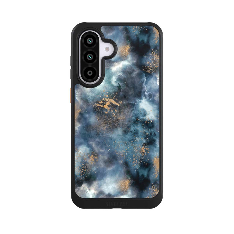 Galaxy A56 5G NIVOcore Smoky Marble Watercolor Navy
