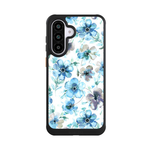 Samsung Galaxy A56 5G NIVOcore Motif de fleurs bleues Tendance